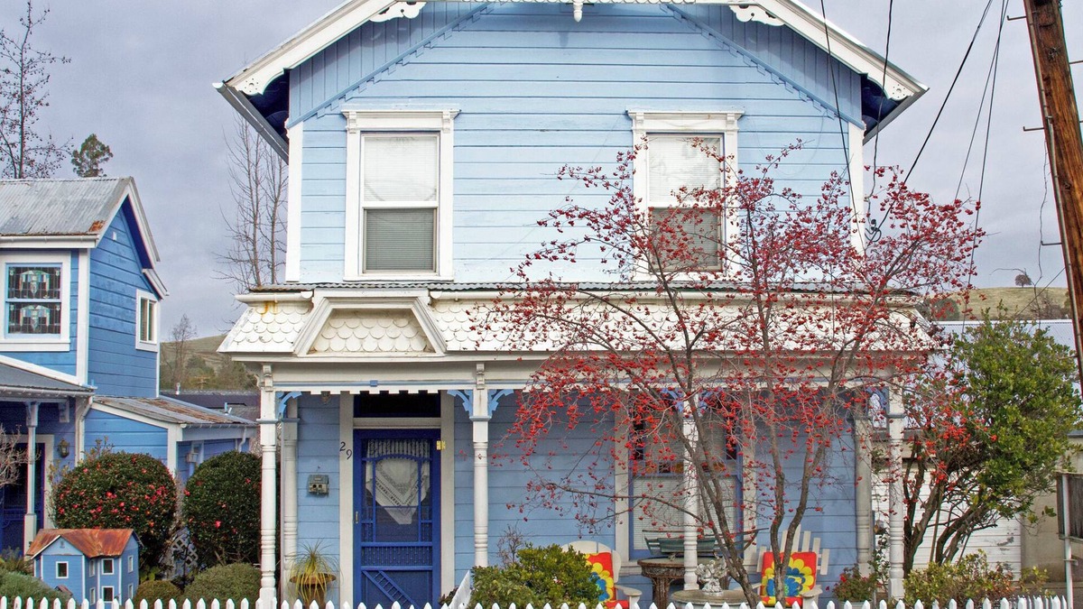 Sutter Creek House | The Fournier House: 1870 Victorian off Main St. in amazing Sutter Creek