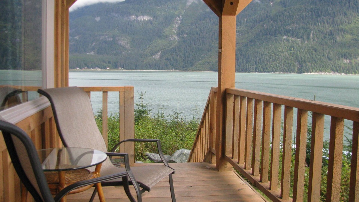 Haines Cabin | The Gathering Place Cabin #2, rustic cabin on the water, close to Chilkoot River
