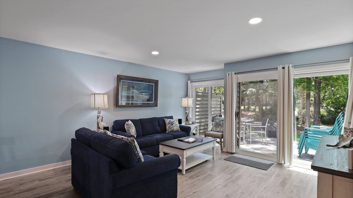 Shipyard Plantation Condo | The Greens 169 - GOLF VIEWS, BEACH GEAR & BEAUTIFULLY UPDATED