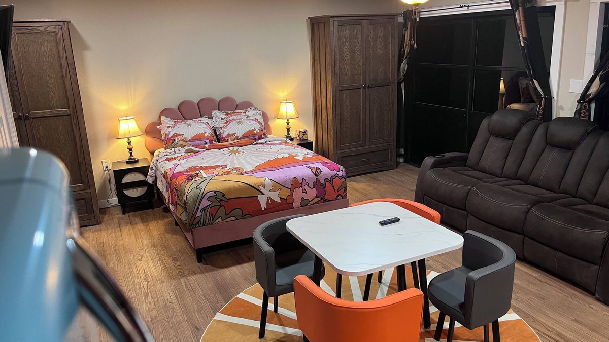 Austin House | The Groovy Bungalow, a unique and retro getaway.