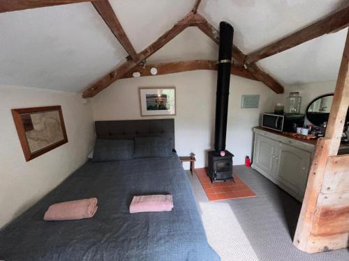 Long Barn House | The Hay Loft - private bathroom in separate building 10 metres away