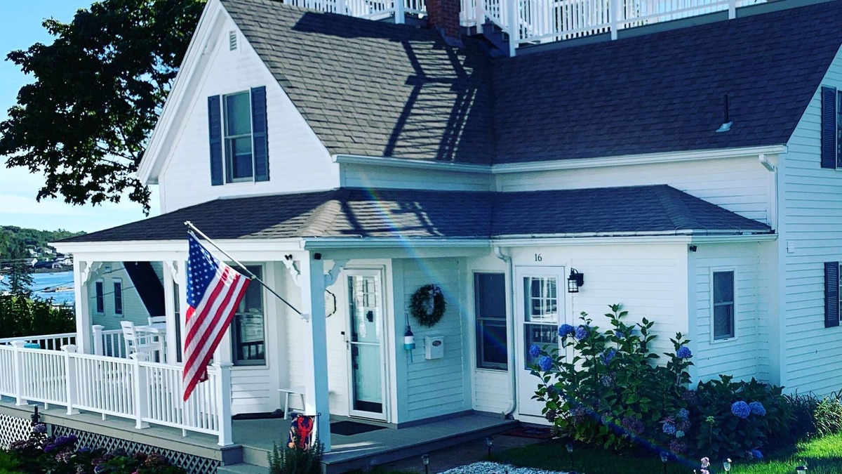 Boothbay Harbor House | The Helm House® w/Private Rooftop Deck - Harbor Views and Personalized Planning