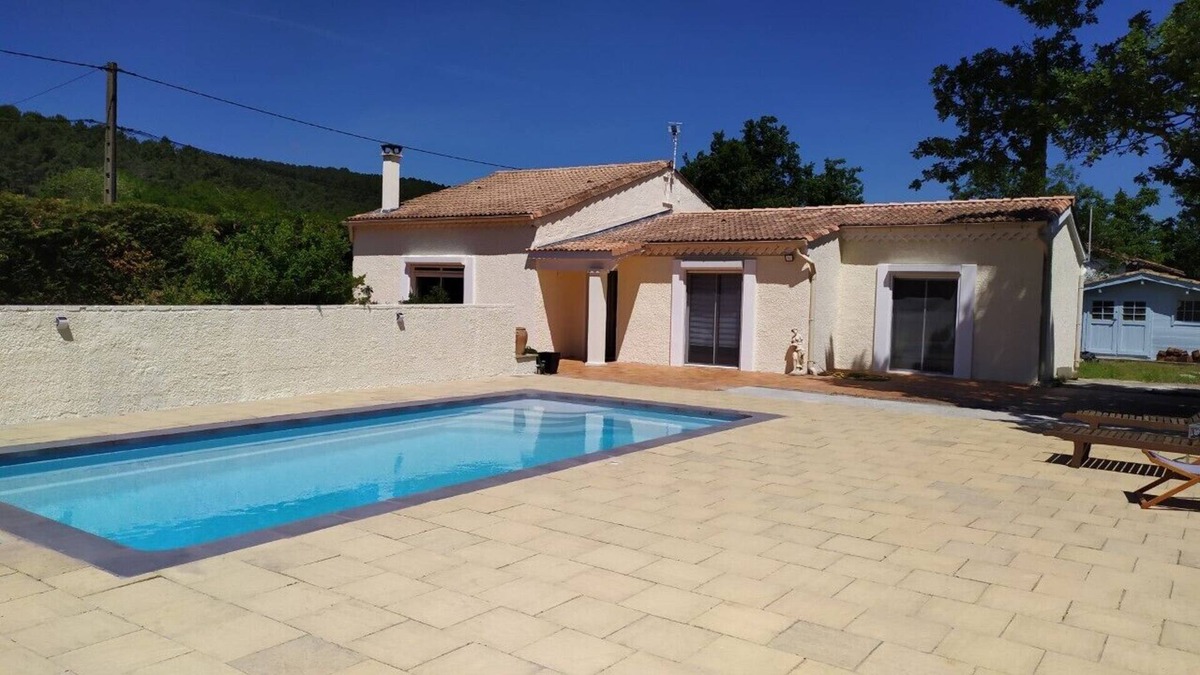 Saint-Paul-le-Jeune Villa | The Hironda villa with swimming pool