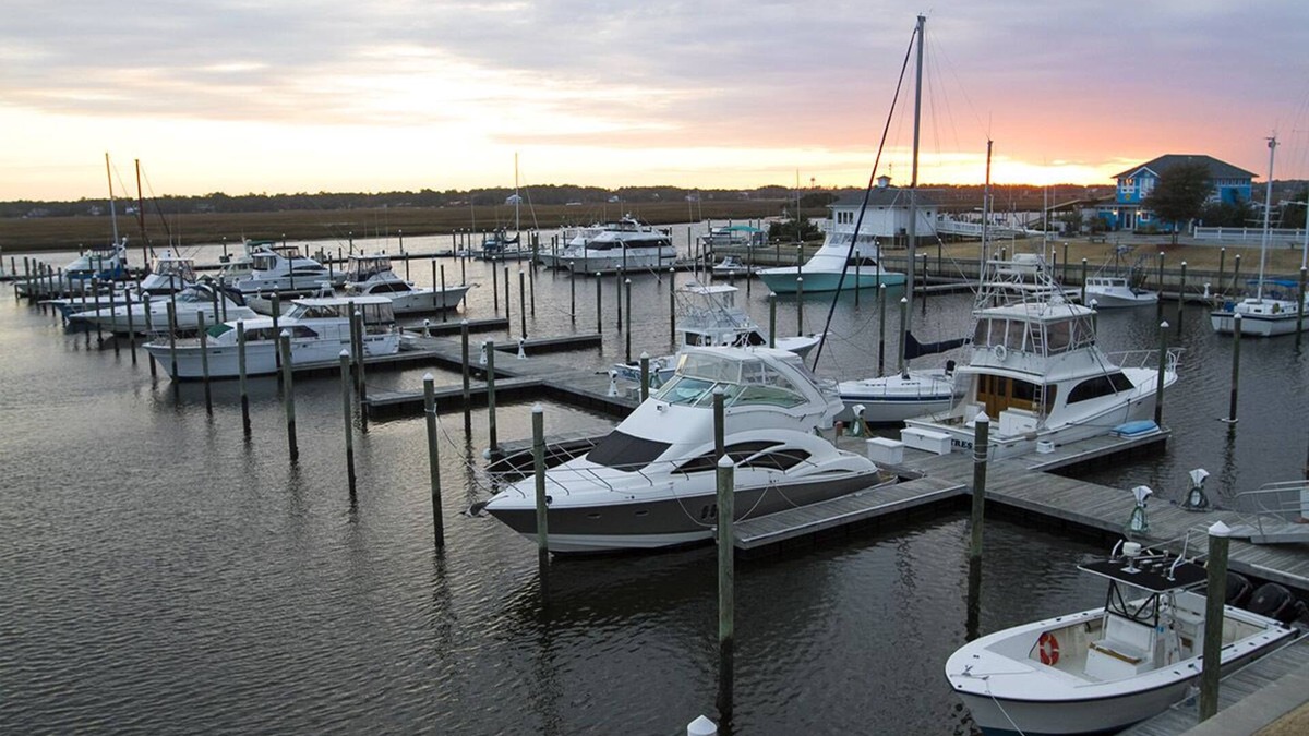 Southport Condo | The Inn at South Harbor - Waterfront Condo : Sunrise and Sunset Views : Marina