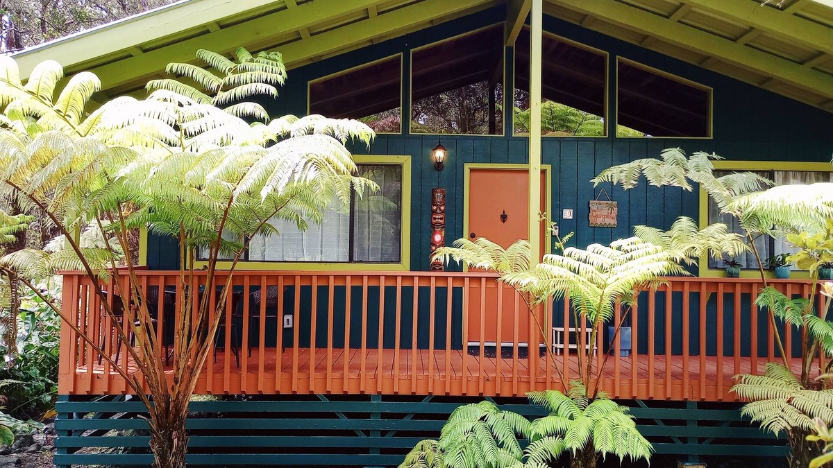 Volcano House | The Jungalow is a charming renovated bungalow minutes from Volcano National Park
