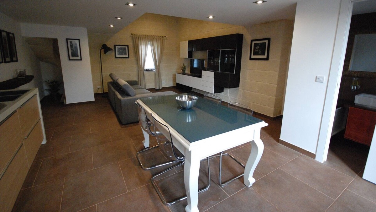 Zabbar House | The Loft is a contemporary designed countryside dwelling located in a hamlet.