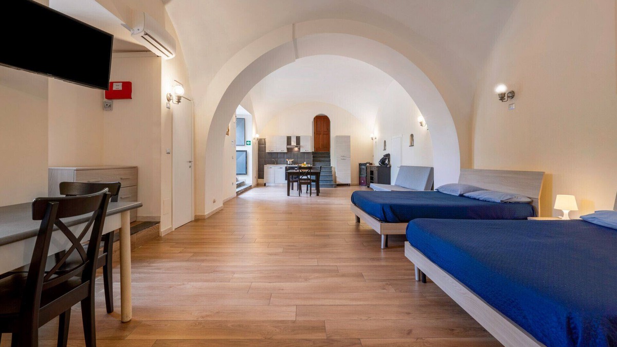 Torre del Greco Apartment | The Loft monolocae very large comfortable, quick access and low price