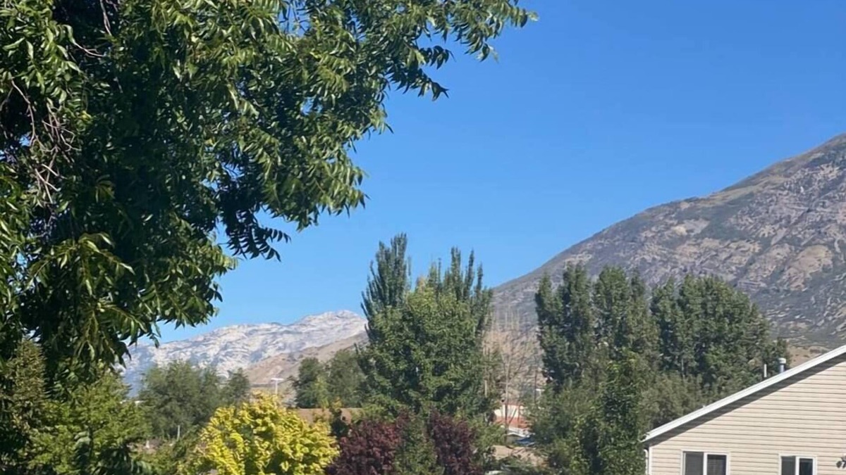 Pleasant Grove Apartment | The Loft on Locust with Mountain Views