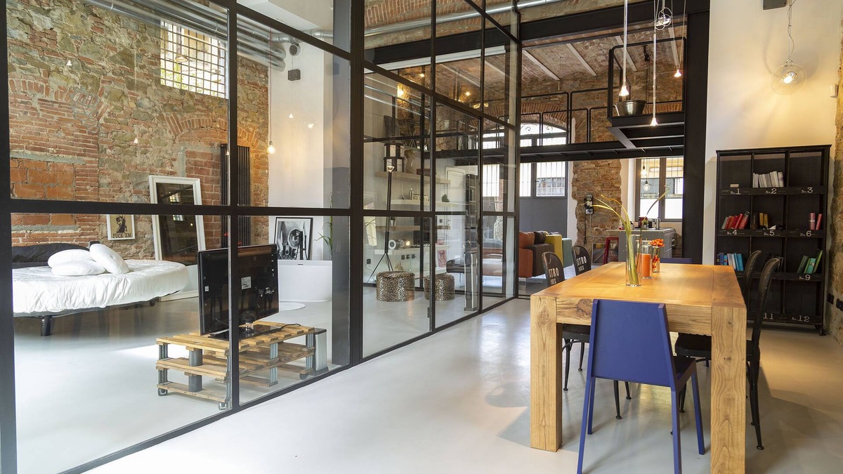Campo di Marte Apartment | "The Loft" Unbelievable Designed | Florence | Loft + private garden