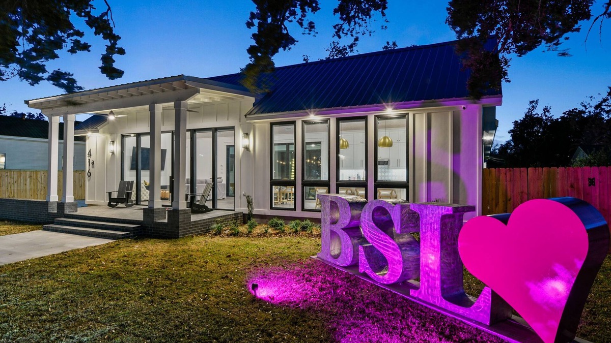 Bay St Louis House | The Luxe on Main is an Ultra Modern, Trendy New Construction in Downtown BSL