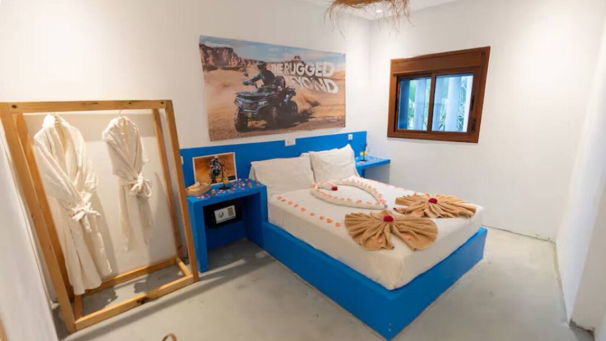 Mediouna Bed & Breakfast | The Maison Bleu room