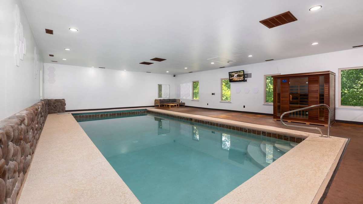 Bentonville House | The Manor-Indoor Pool-Speak Easy-Game Room-Sauna