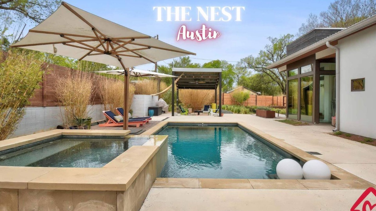 West Congress House | The Nest with Pool and Hot Tub - An Irvie Home