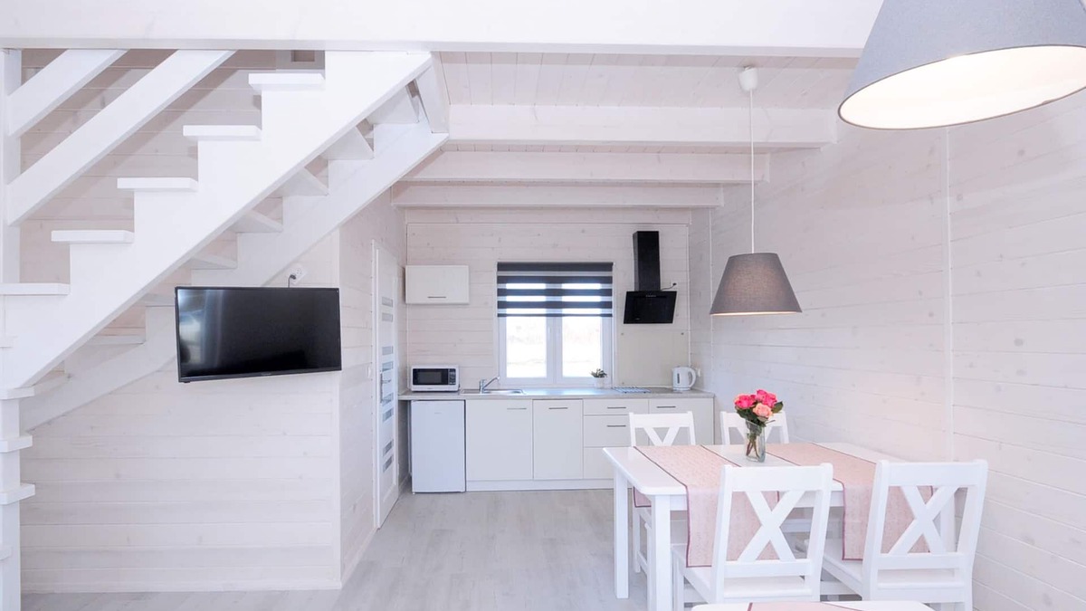 Grzybowo House | The newly built "White Cottage Lux", Grzybowo in Um Kolberg, 1-6 persons