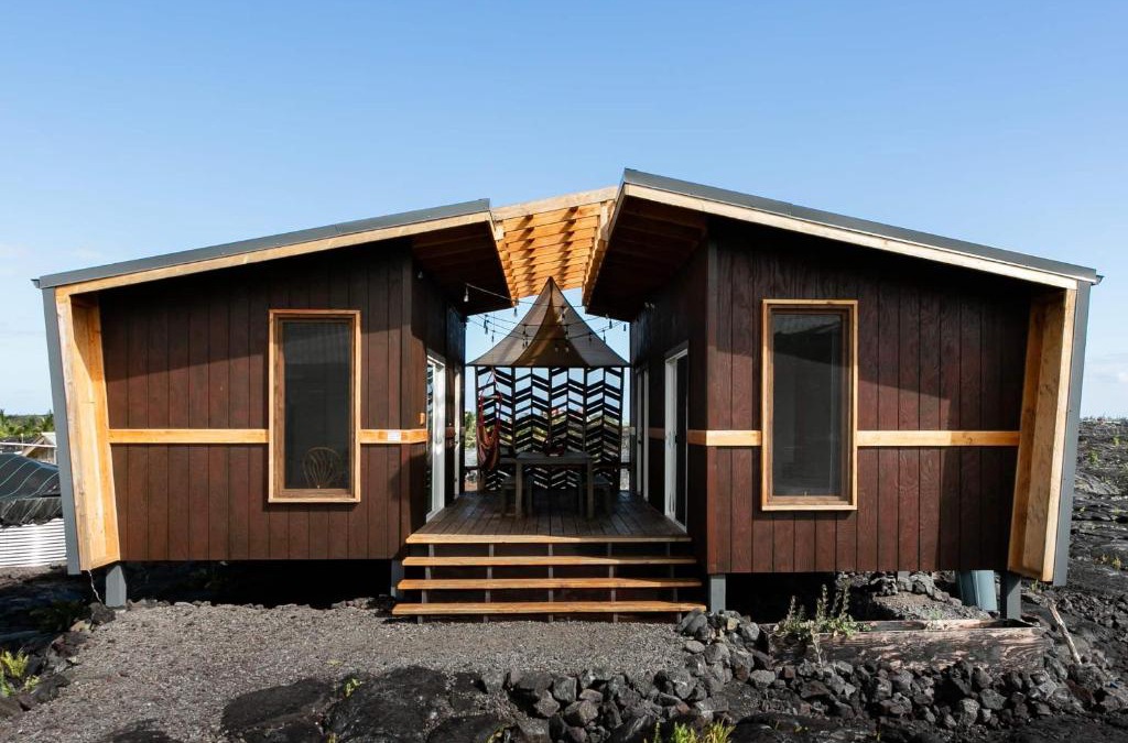 Pahoa House | THE OHANA HOUSE, Amazing Tiny Home on A Volcanic Lava Field!