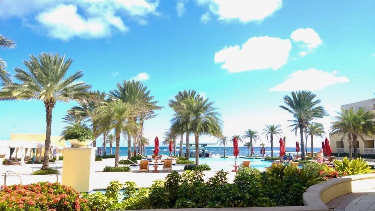 Oyster Pond Apartment | The Old Luxurious Westin to the new Marriott