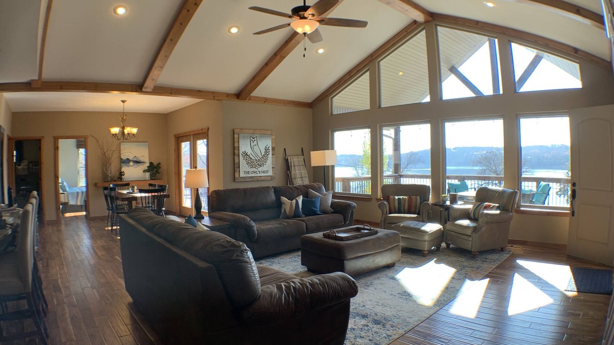 Shell Knob House | The Owl's Nest - A Quiet Retreat with XL Deck & Lakeviews!