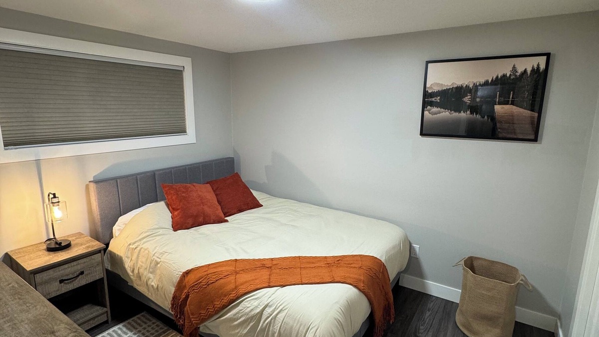 Prince George Apartment | The Paddle On Inn! A canoe-themed basement suite with all the modern finishes!