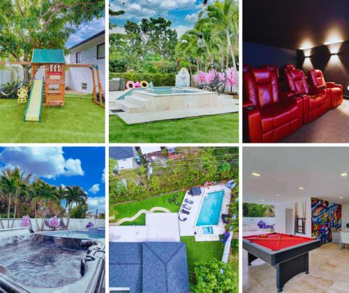 Ives Estates Villa | The Palms Villa with Cinema, Game Table, Pool, Jacuzzi , Giant Chess, 8 Beds
