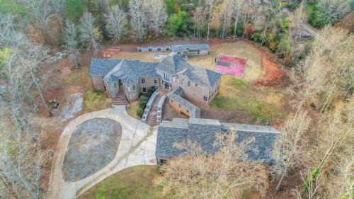 Stockbridge Villa | The Panola Mansion - Indoor Pool & Pavilion