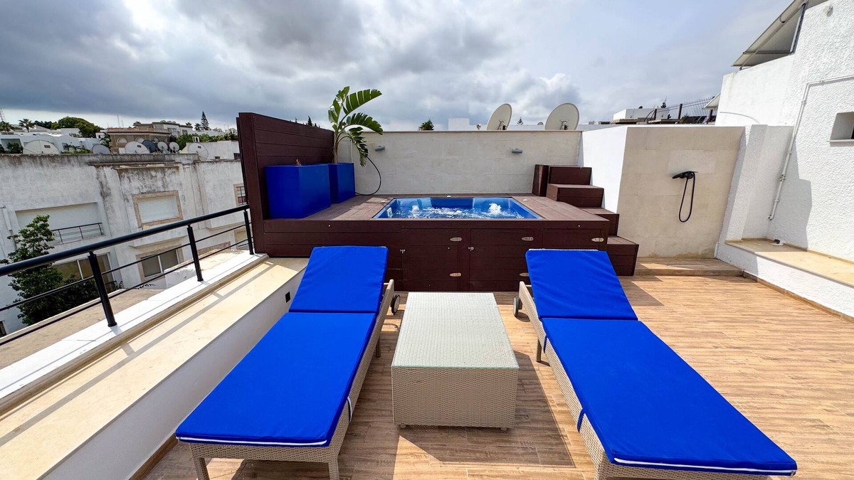La Marsa Apartment | The Penthouse Gammarth