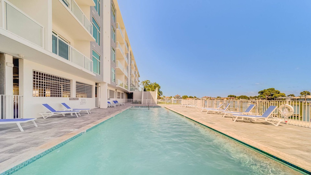 Island Estate Condo | The Perch at Azure: Top Floor Corner unit on Island Estates in Clearwater FL.