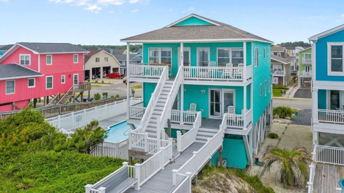 Holden Beach House | The Perfect Oceanfront Vacation w/Private Pool!