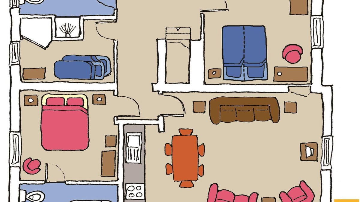 Shanklin Apartment | The Pines, three bed apartment