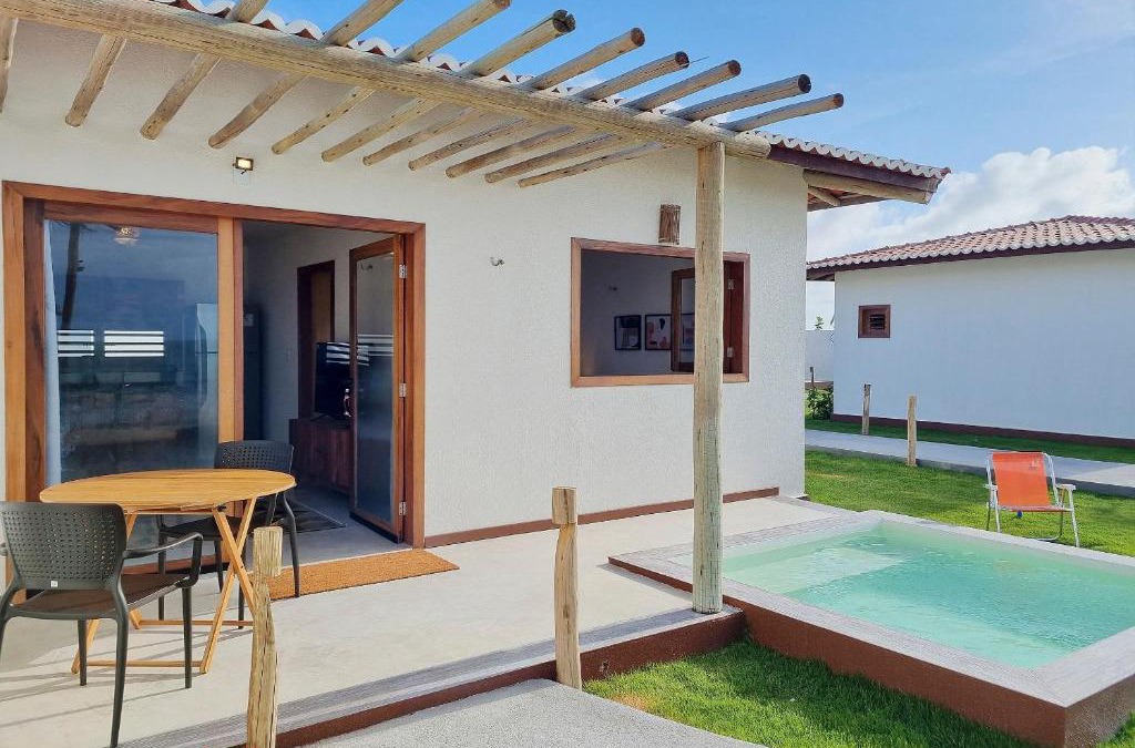 Fortim Apartment | The Point Bangalô Pé na Areia em Fortim