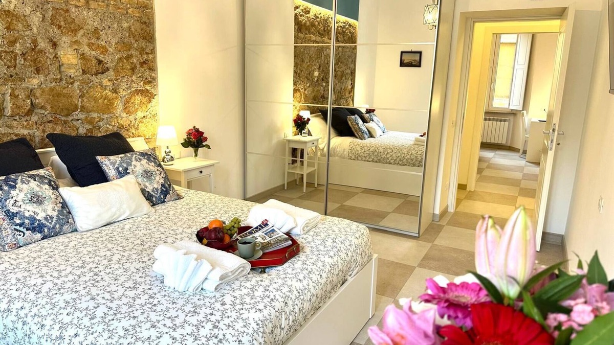 Esquilino Apartment | The Prince Suite: Renovated 3-bedroom/2-bathroom in Central Rome With AC