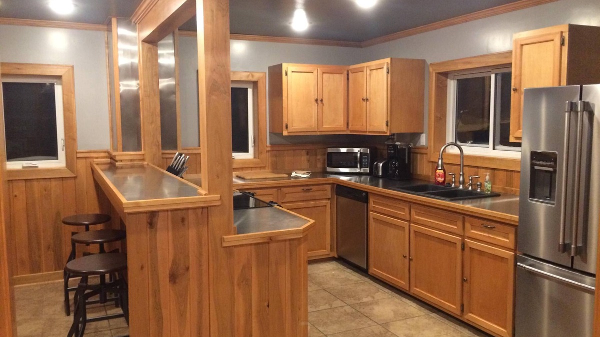 Mohawk House | The Red Door Retreat-Mohawk, Michigan. 100 yards to TRAIL #3