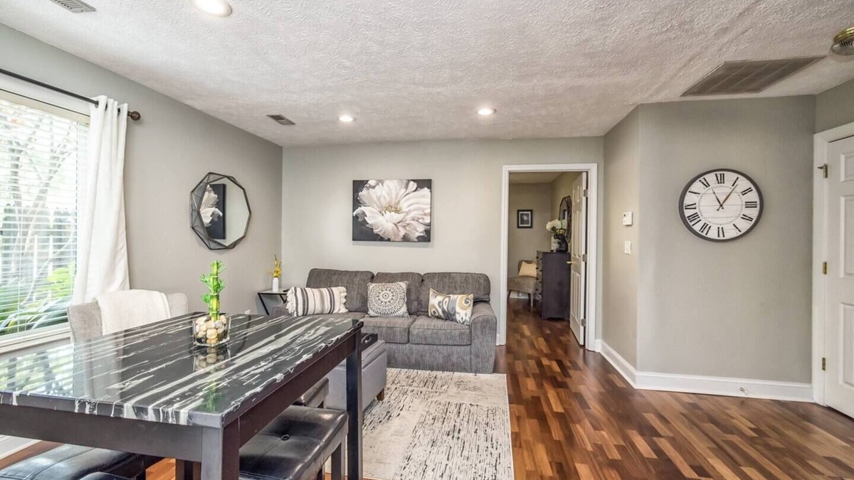 Wilmington Apartment | The Relaxing Zen Garden. You've found it.