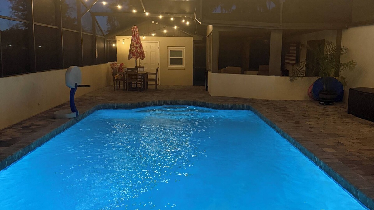 Sanford House | The Retreat at Sanford Riverwalk- 4 BR ranch style pool home and fenced backyard