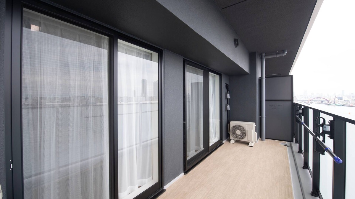 Konohana Condo | THE RISE Osaka Universal Bayside 2LDK ・ 2 beds (max. 4 persons) Nitori C Design 2F-5F