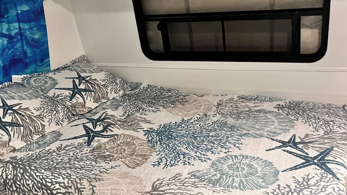 North Topsail Beach House | The Sandbox – Vintage Beach Camper with Prime Fishing Access