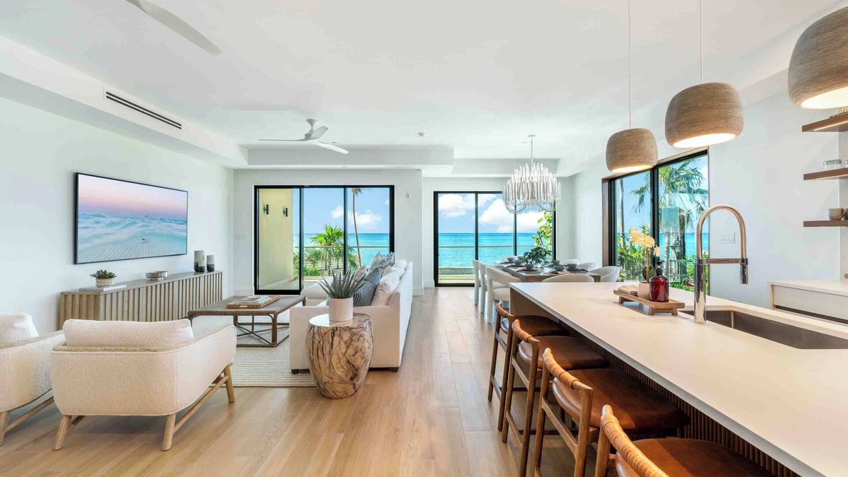 West Bay Condo | The Sands #1: Brand New Luxe Condo on 7 Mile Beach w/Rooftop Pool & Gym