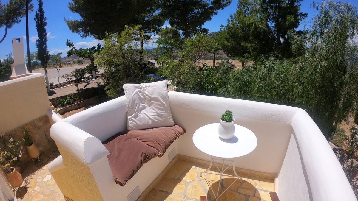Ermionida House | The Sea Urchin: Studio with balcony and top sea view in a peaceful area