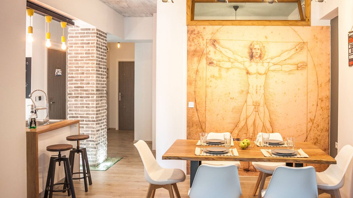 Nea Chora Apartment | The Secret Loft, 2min walk from the beach! High Tech and luxurious