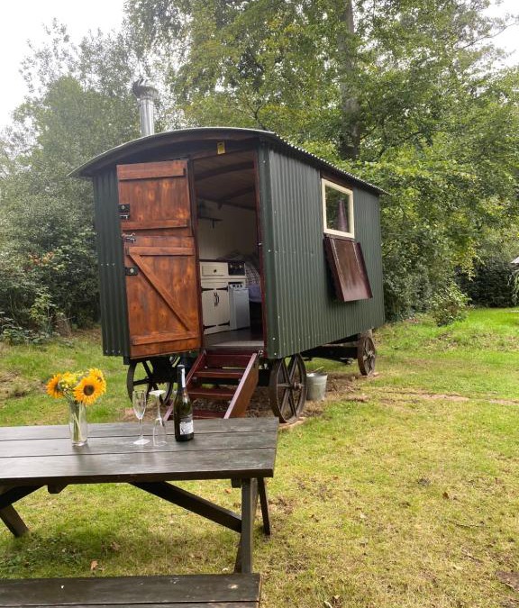 Nantwich Other | The Shepherd's Hut - Wild Escapes Wrenbury off grid glamping - ages 12 and over