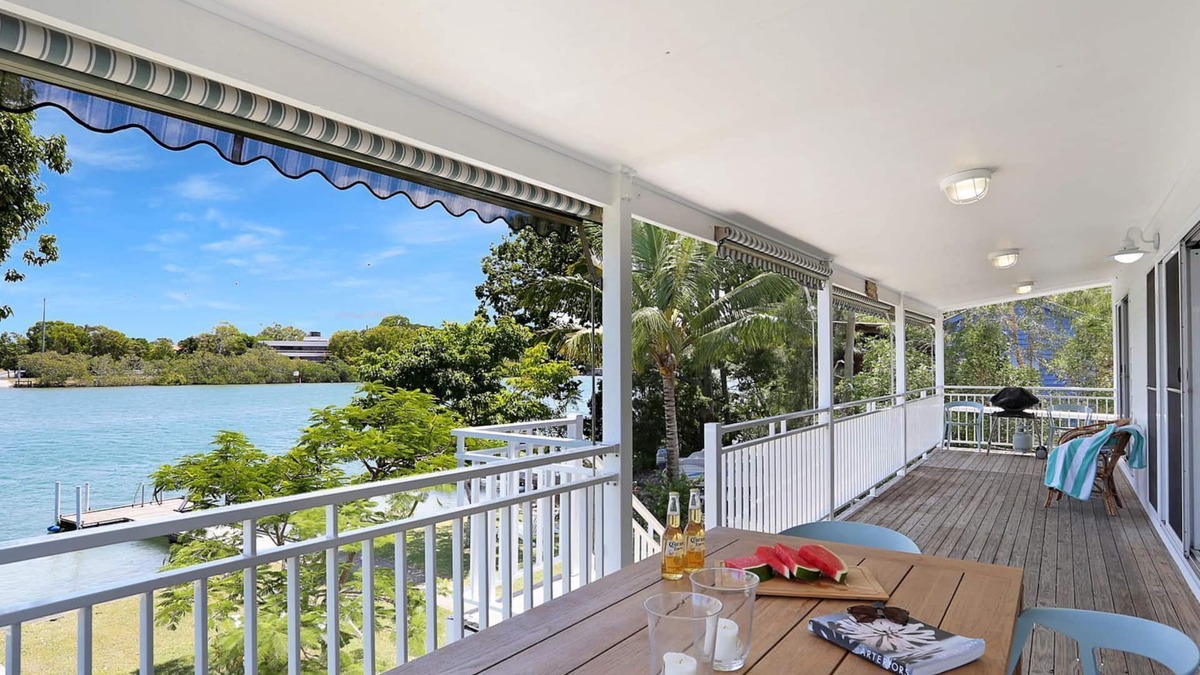 Noosa North Shore House | The Shore House - Waterfront Beach House Situated on Noosa North Shore