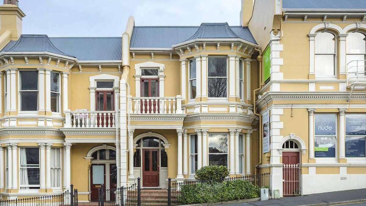 Dunedin City Centre House | The Stuart St Terraced House