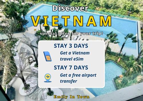 Thu Thiem Apartment | The Sun Avenue - Lalaland & Chill Sky Pool