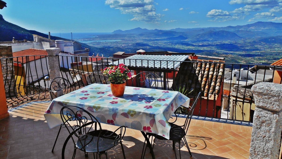 Baunei Apartment | The Terrace apartment panoramic -Baunei-Sardinia