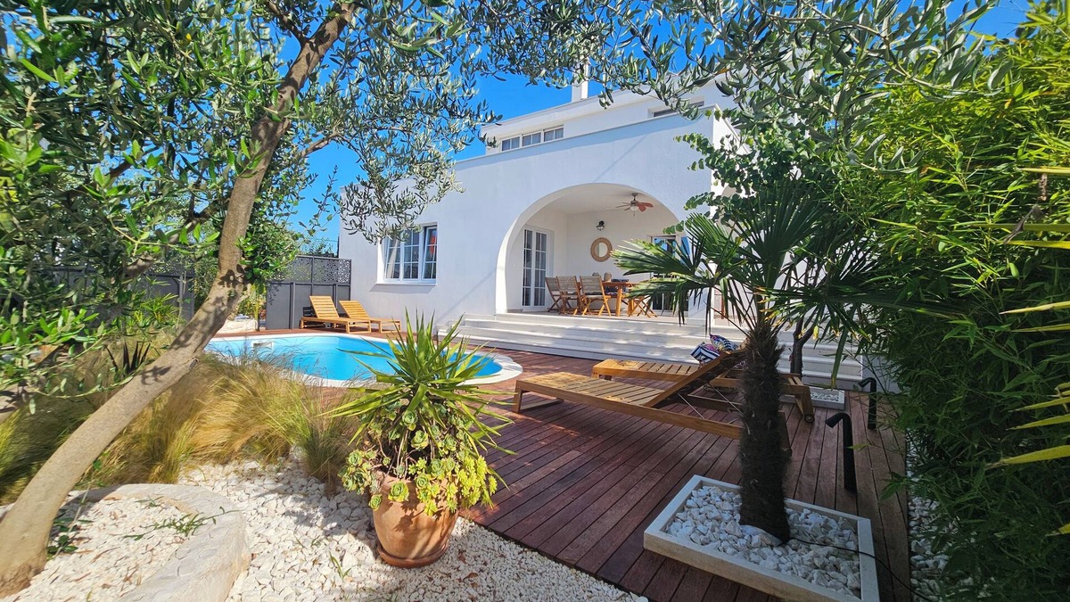 Arbanija Villa | The Three Flowers Pool House