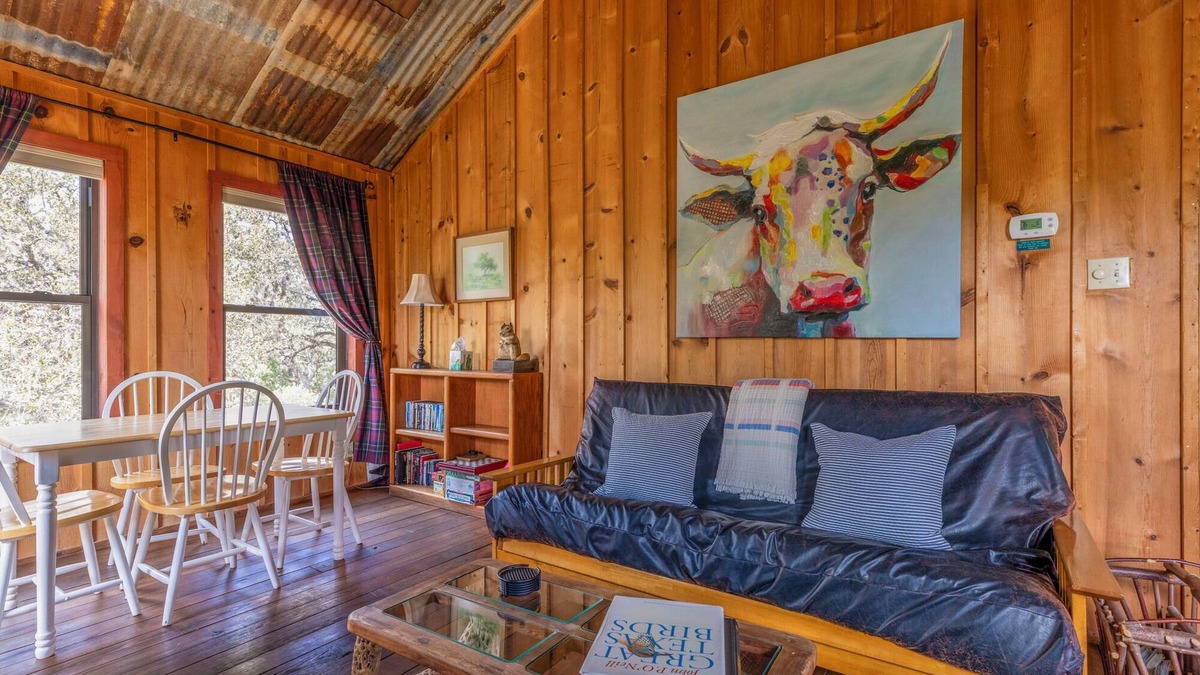 Leakey Cabin | The Treehouse - A Hill Country Gem in the Lost Maples Region!