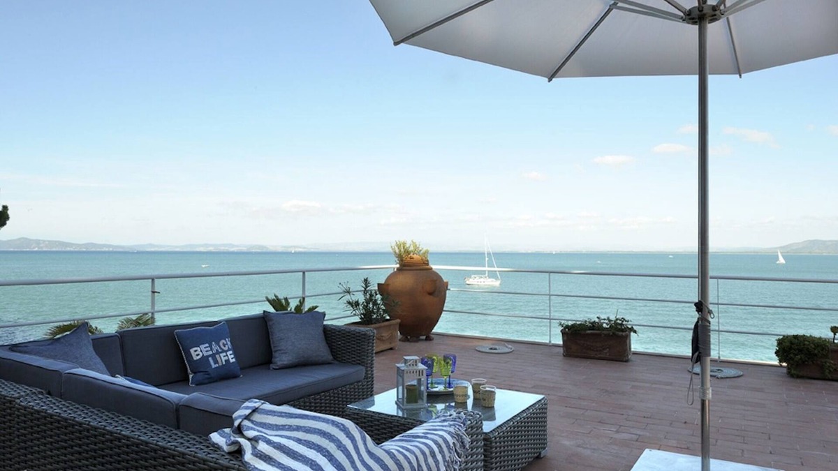 Monte Argentario House | The villa is located above the sea, direct sea access with a wonderful view