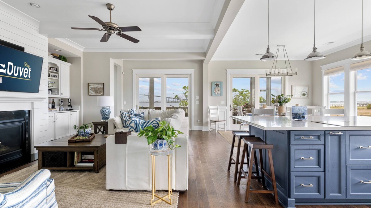 Charleston House | The Watch: Serene River Views| Private Dock
