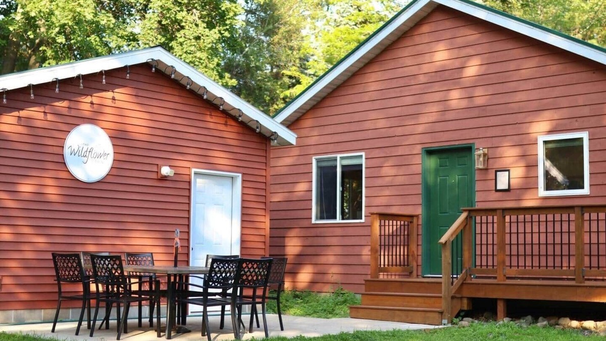 Grantsburg House | The Wildflower Cabin on Big Wood Lake
