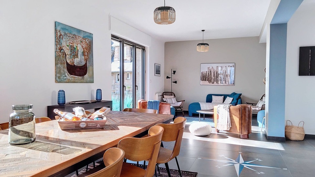 Courtoisville-Sillon-Moka House | Thermarine, villa facing the Thermes Marins and 80m from the beach