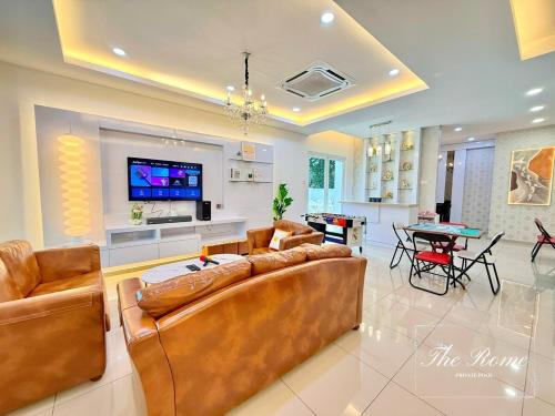 Bukit Baru Villa | TheRomePrivatePool12-16paxKaraoke